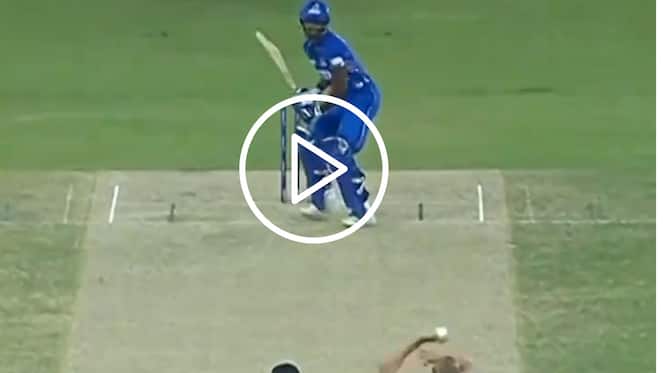 [Watch] Andre Fletcher's Colossal ‘116-Metre' Six Against Wood In ILT20 2024